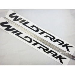 สติ๊กเกอร์ ไวแทค Sticker Wildtrak ของแท้ เบิกศูนย์ 2 - 4 ประตู 1 ชุด 2 ชิ้น  Wildtrak ใหม่ ฟอร์ด เรนเจอร์ All New Ford Ranger 2012   V.2